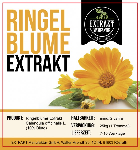 Label_Extrakt Manufaktur_Bulkware_Ringelblume